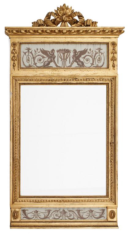 A late Gustavian mirror by C. Hedberg.
