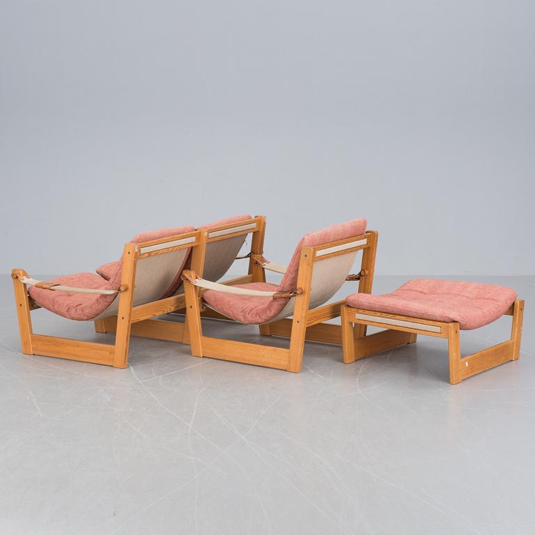 SOFFGRUPP, 4 delar, Yngve Ekström, Swedese.