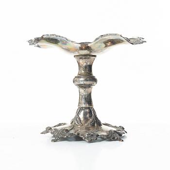 Carl August Löndberg, a silver confectionery bowl, Västervik 1864.