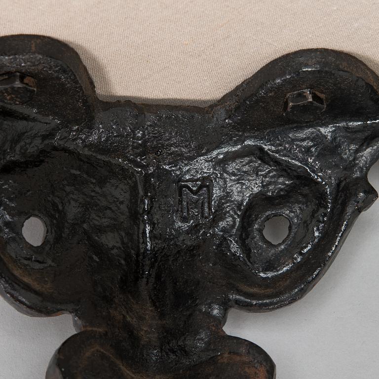 Cast iron stool, late 19th century.
