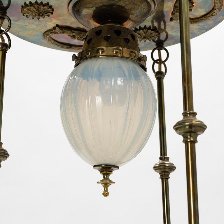 Taklampa, jugend, tidigt 1900-tal.