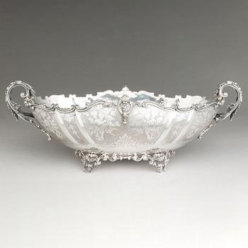 An Italian silver centrepiece bowl, Mazzucato, Agma, Milano, mid-20th Century.