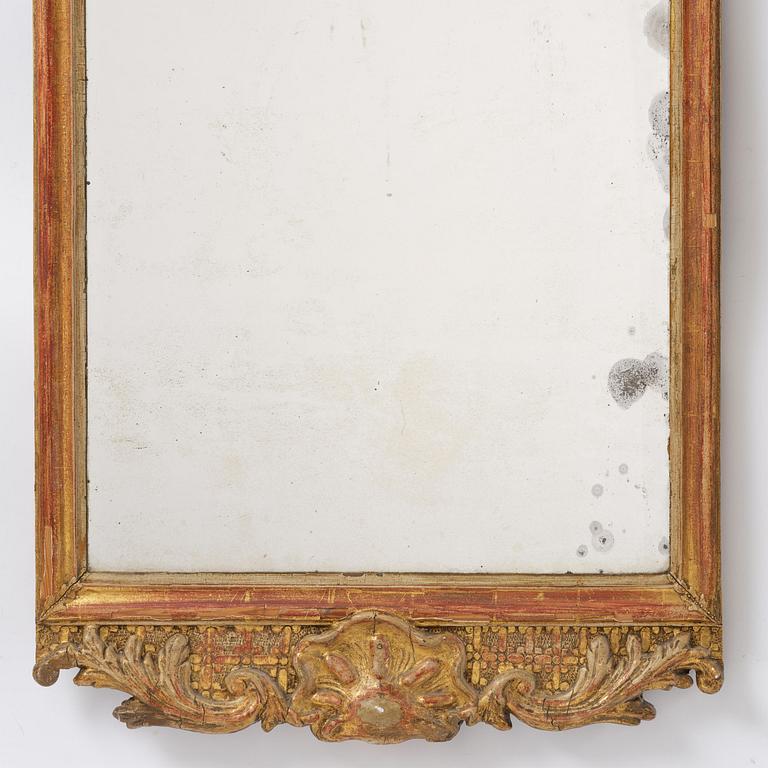 Spegel, Stockholmsarbete, 1700-talets senare del, Rokoko.
