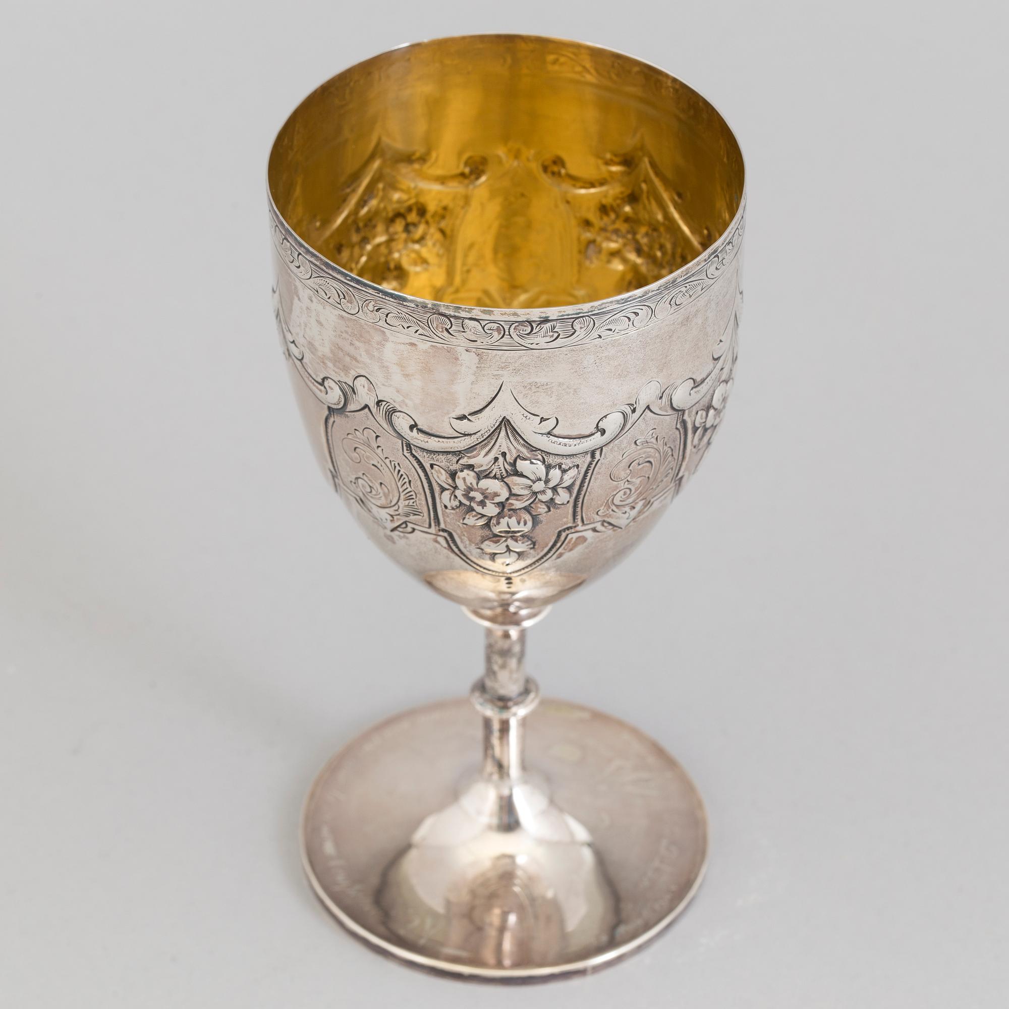 POKAL, silver, Sheffield 1885.