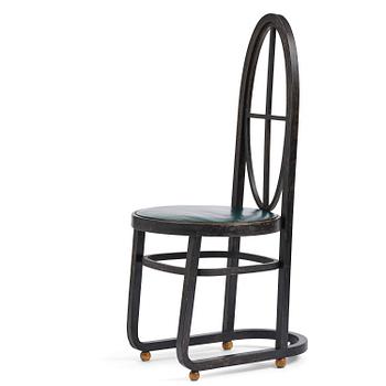 Carl Bergsten, stol, Gemla Leksaksfabrik, Diö, för Konst- och industriutställningen, Norrköping, 1906.