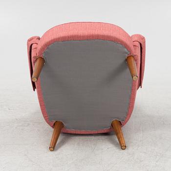 Carl Malmsten, armchair, "Samsas", O.H. Sjögren, second half of the 20th century.