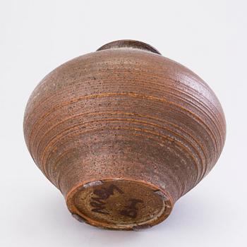 BRITA HEILIMO, maljakko, kivitavaraa, signeerattu Arabia BH.