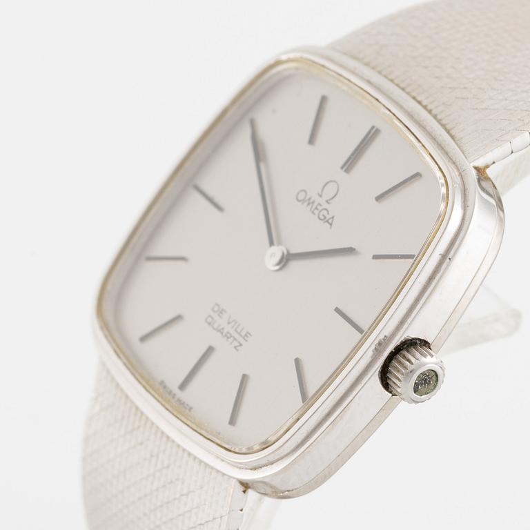 Omega, De Ville, wristwatch, 30 x 30 mm.