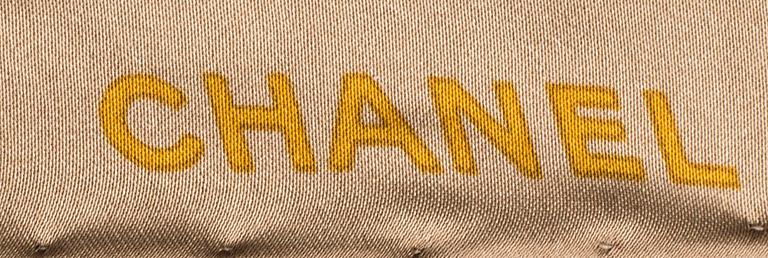 CHANEL, scarf, silke.