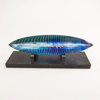 Bertil Vallien, a signed and numbered glass sculpture.