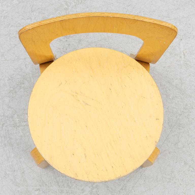 Alvar Aalto, children's chairs, 4 pcs, Artek, Finland.