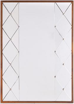 A mid 20th century mirror, AB Glas & Trä, Hovmantorp.