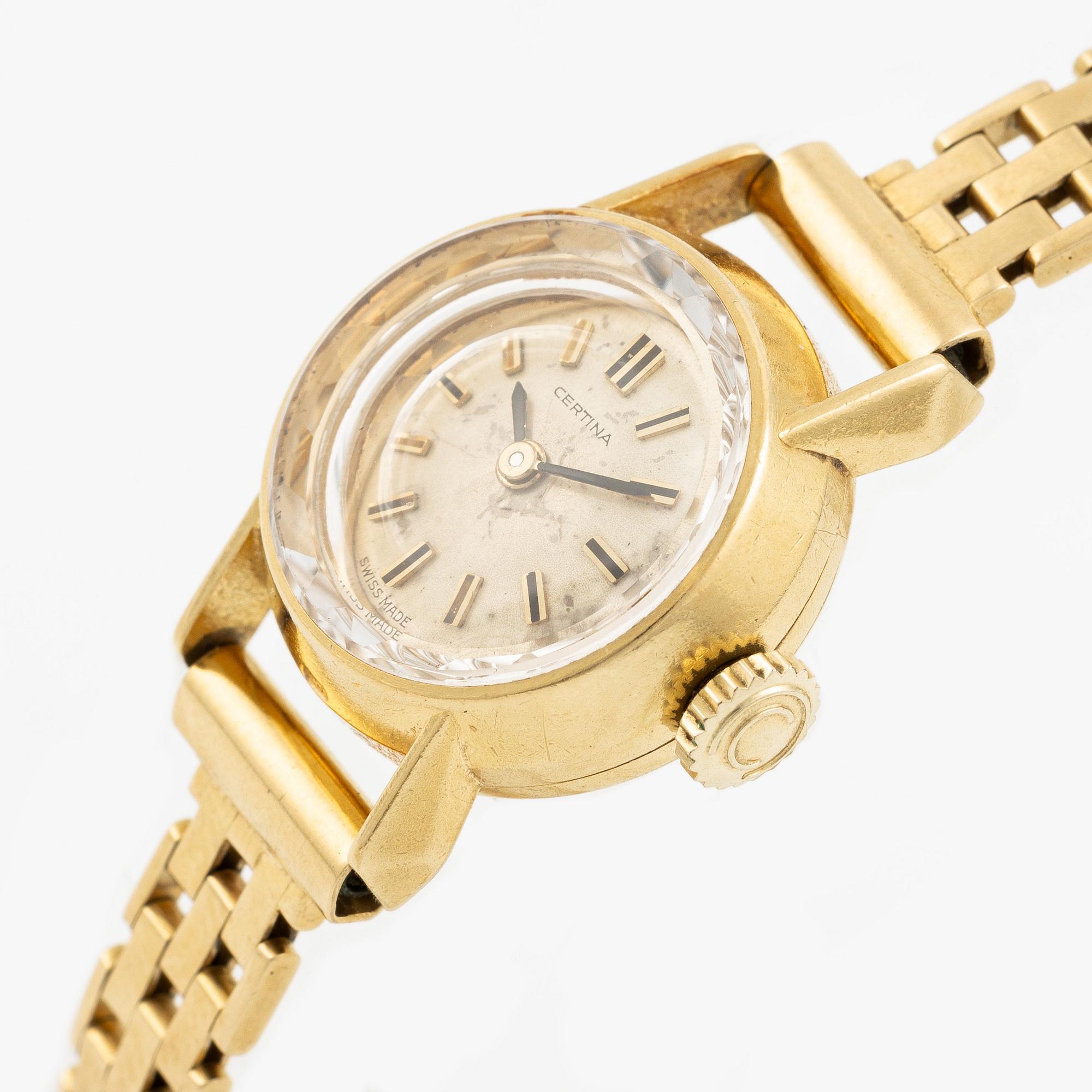 Certina, armbandsur, 17 mm.