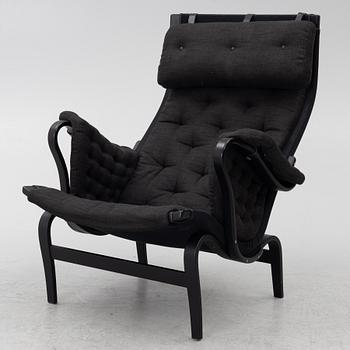 Bruno Mathsson, Armchair with footstool, 'Pernilla', Dux.