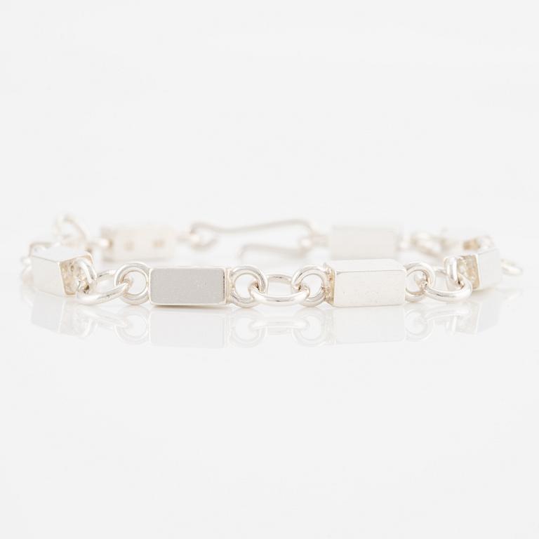 a bracelet, sterling silver, Lund 1968.