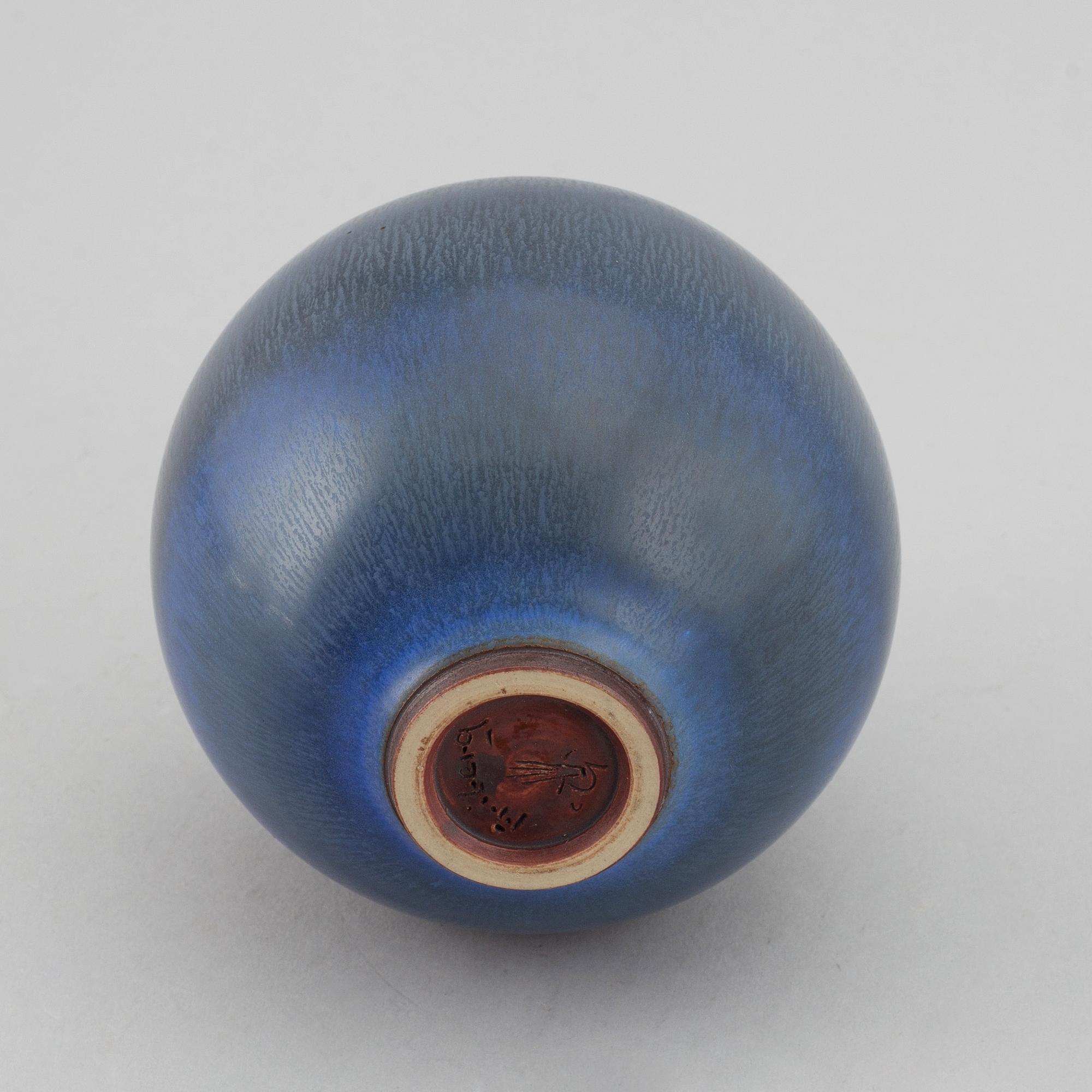 BERNDT FRIBERG, vas, stengods. Gustavsberg studio, 1961.