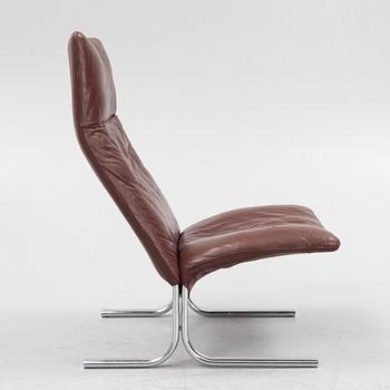 Hans Eichenberger, a lounge chair, De Sede, 1970's.