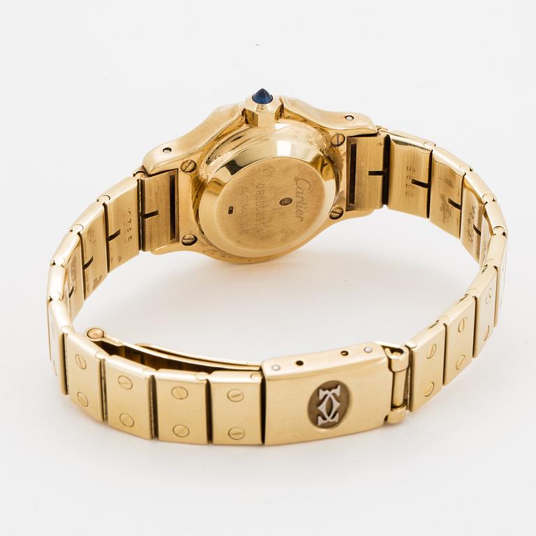 Cartier, Santos Ronde, armbandsur, 24 mm.