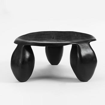 Niklas Runesson, a coffee table, his own studio, Stockholm, 2022.
