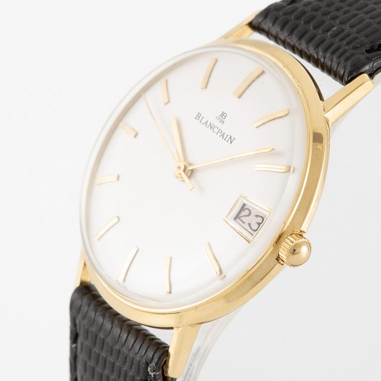Blancpain, wristwatch, 34 mm.