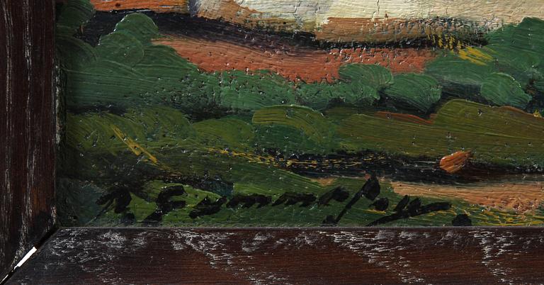 PER GUMMESON, olja på duk, sign.