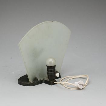 BORDSLAMPA, art deco. 1900-talets första hälft.