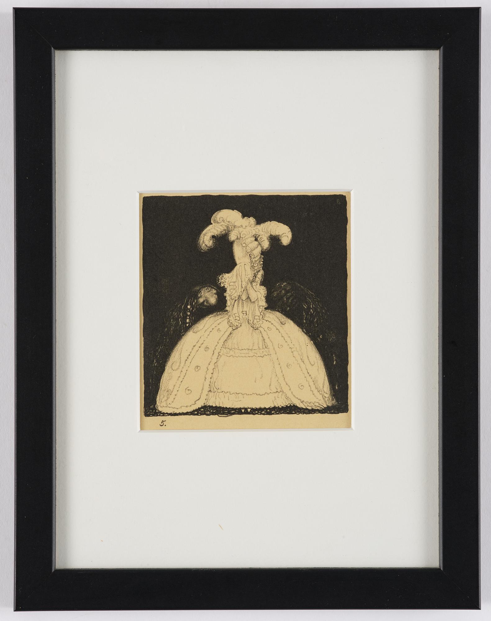 John Bauer, "Troll", de kompletta 10 osignerade litografierna ur sviten.