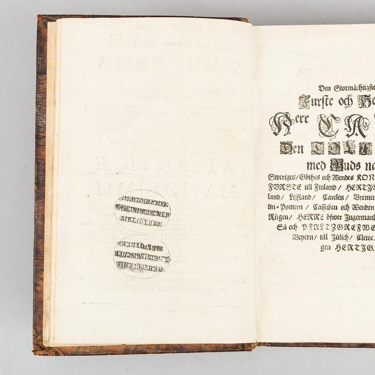 Rudbeck’s Atlantica (5 vol).