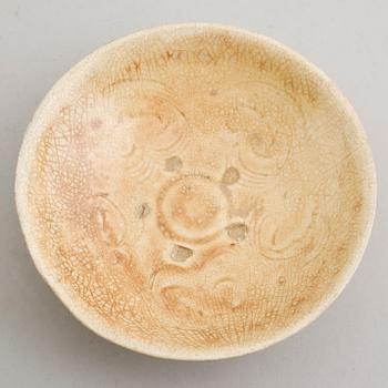 SKÅL, keramik, Kina, sannolikt Yuan dynastin 1279-1368.