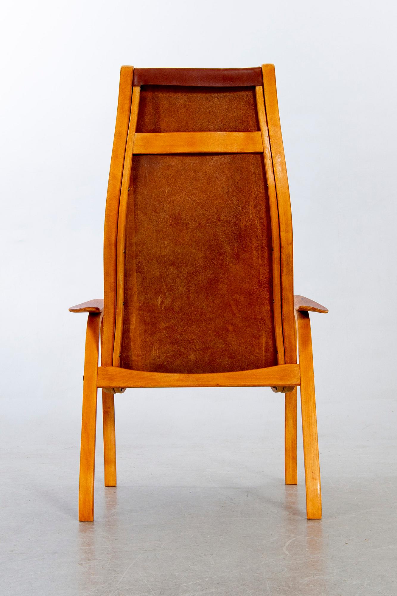 Yngve Ekström, a "Kurvan" armchair 1950s.