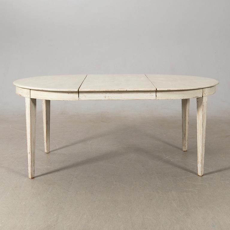 Matbord, Gustaviansk stil, omkring 1900.