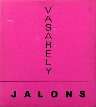 VICTOR VASARELY, "JALONS" SIX SERIGRAPH AND A PLEXIGLASS 'Optometri', NUMBERED EA 4/30 AND SIGNED.