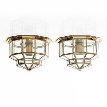 Hijos Esteves, taklampor, ett par, Taurus, Spanien, 1900-talets andra hälft.