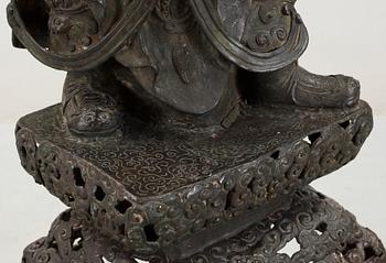 SKULPTUR, brons. Japan, 1800-tal.