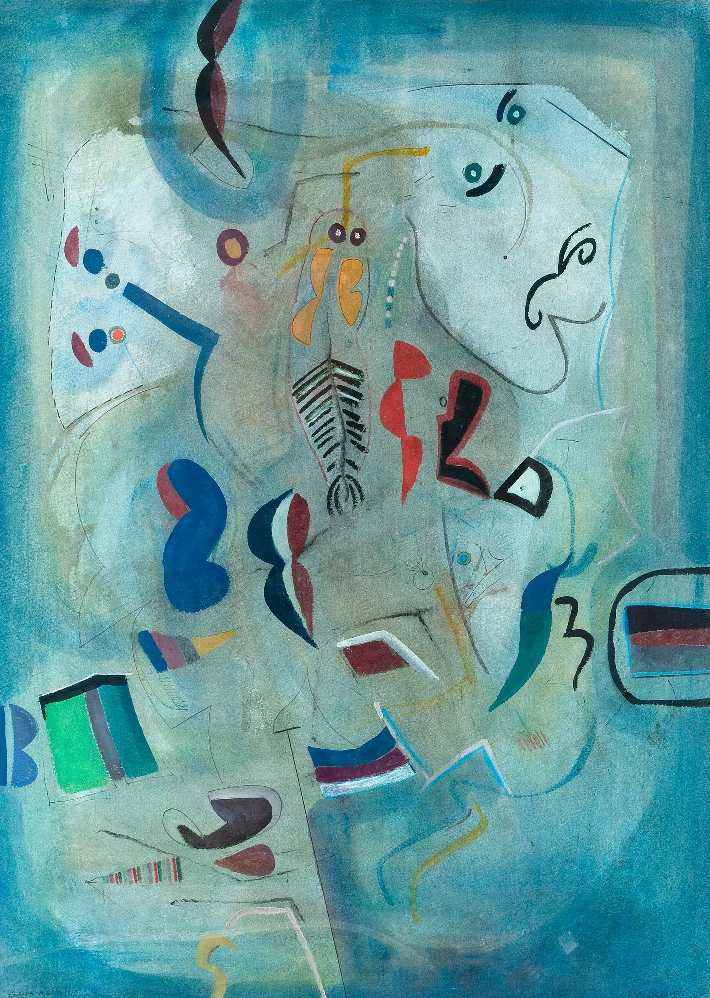Ahti Susiluoto, "STRANGE FISHERMAN".