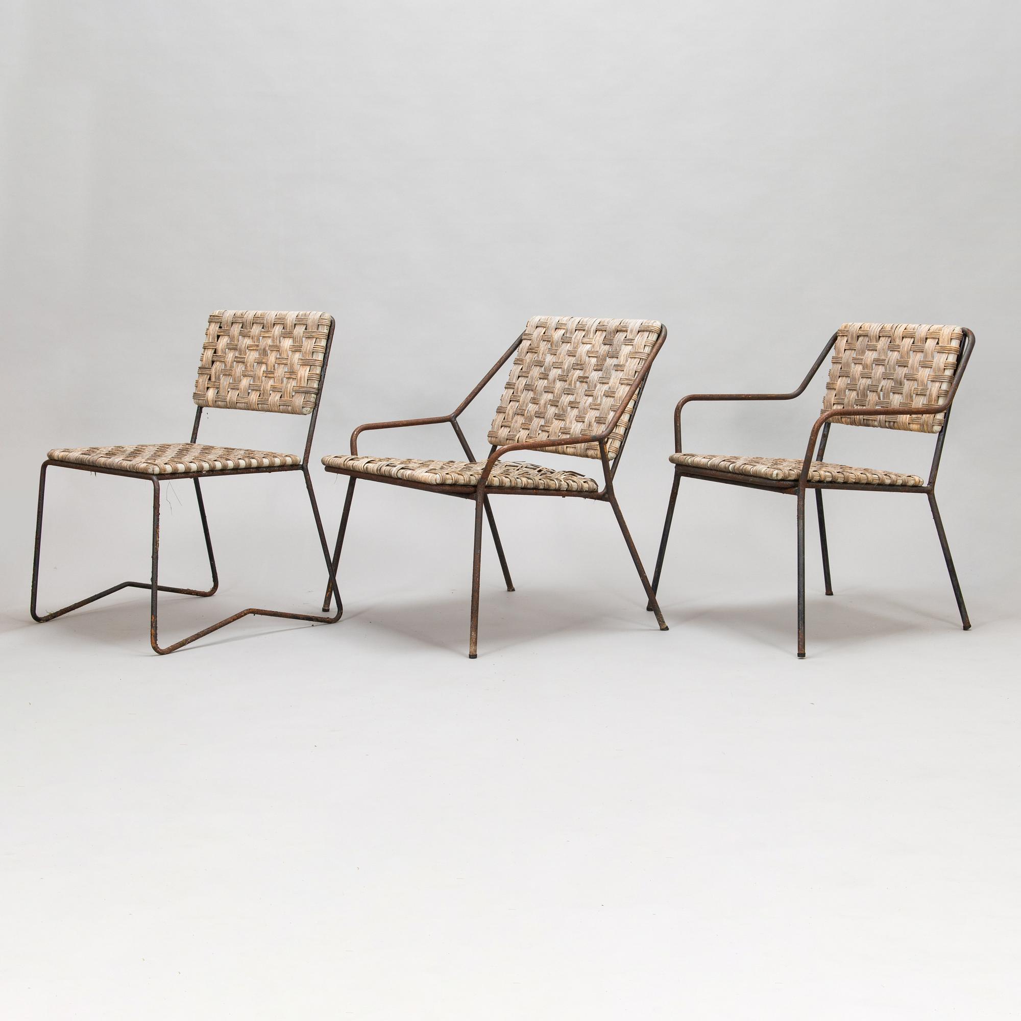 Esko Pajamies, a pair of armchairs and a chair for Sokeva, Ka-Re.
