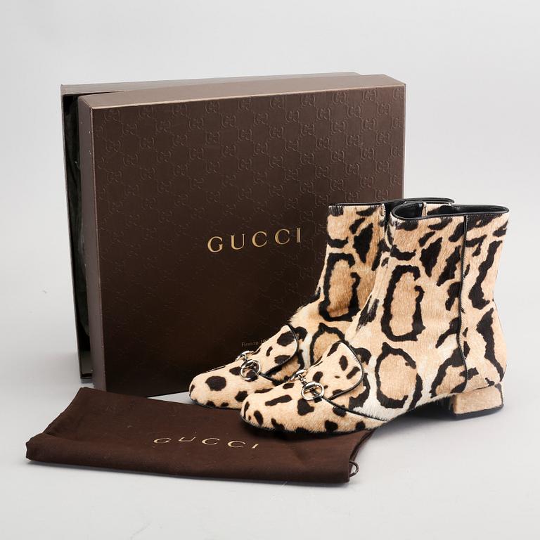 Gucci, Stövletter, "leopard".