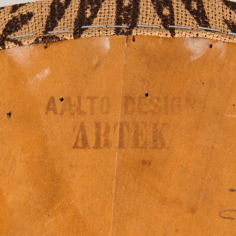 Alvar Aalto, stolar, ett par, modell 69, för O.Y. Huonekalu-ja Rakennustyötehdas A.B. 1940-tal.