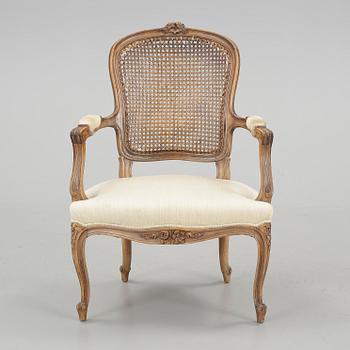 KARMSTOL,  Louis XV stil, 1900-tal.