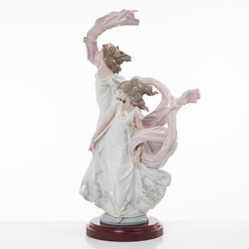 Lladró, figurine, "Allegory of Liberty", Spain.