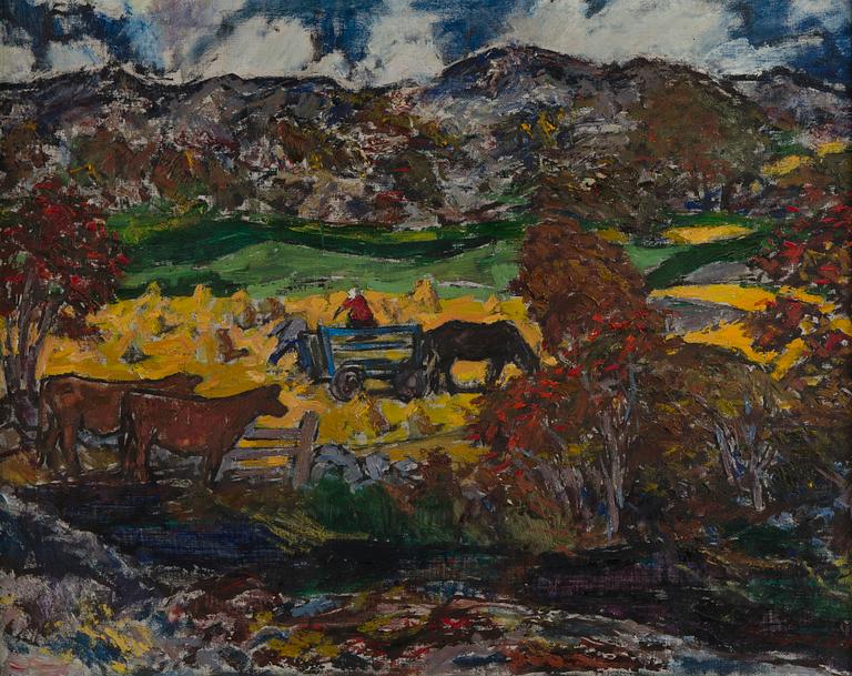 Eerik Haamer, Motiv från landsbygden.