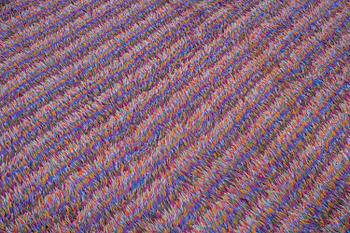 Agda Österberg, a 'Composition 334' criterionrya (AVA-rya) pile carpet, c. 375 x 232 cm.