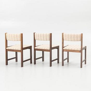 Poul H. Poulsen, dining set, 7 pieces, 1970s, Denmark.