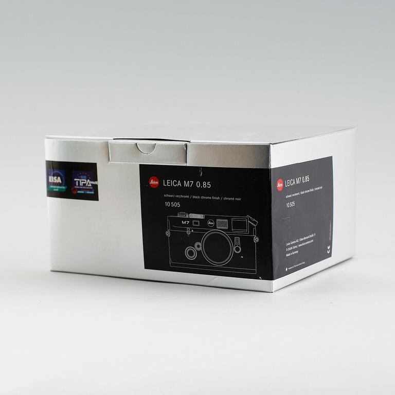 KAMERA, Leica M7, nr 285499, Tyskland, modellen lanserad 2002.