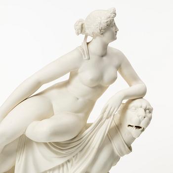Johann Heinrich von Dannecker, after, 'Ariadne on the Panther,' Gustafsberg, late 18th Century.