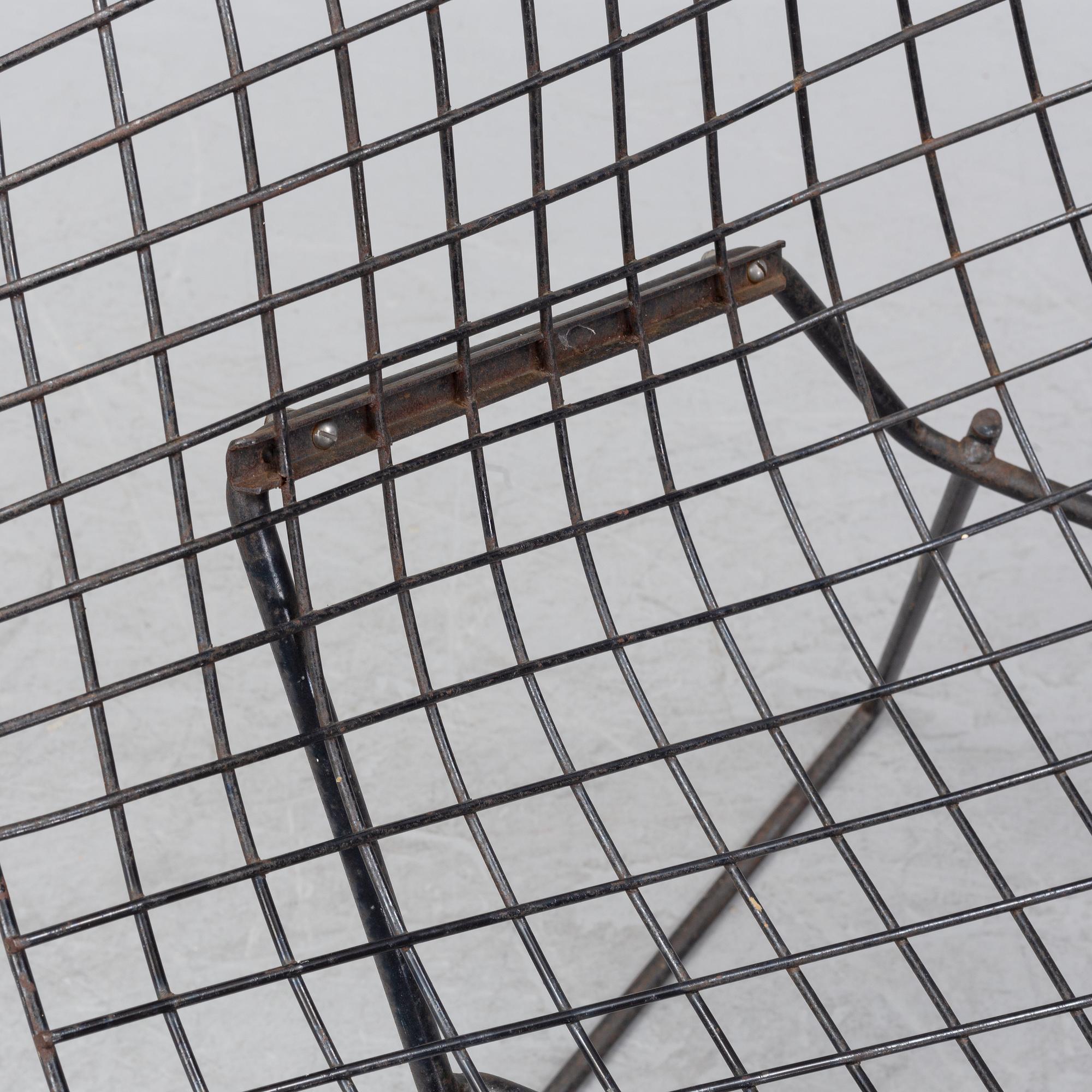 Harry Bertoia, fåtölj, "Diamond Chair", 1900-talets andra hälft.