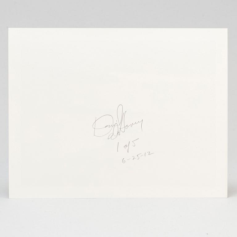 DAVID ALAN HARVEY, photograph signed and numbered 1/5 and dated on verso.