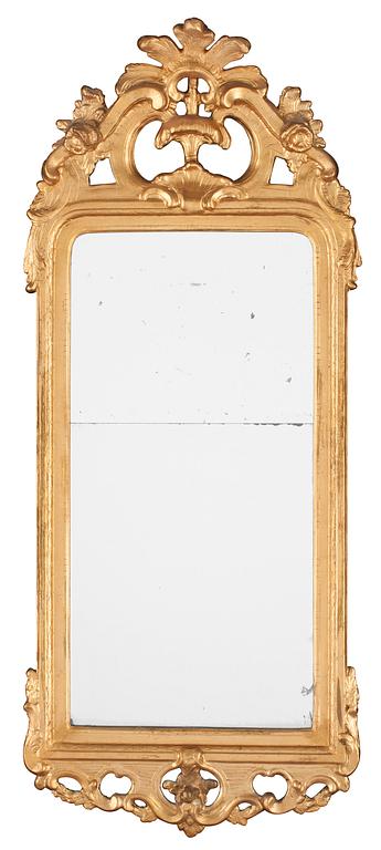 A Swedish Rococo 1770's mirror by J. Åkerblad.