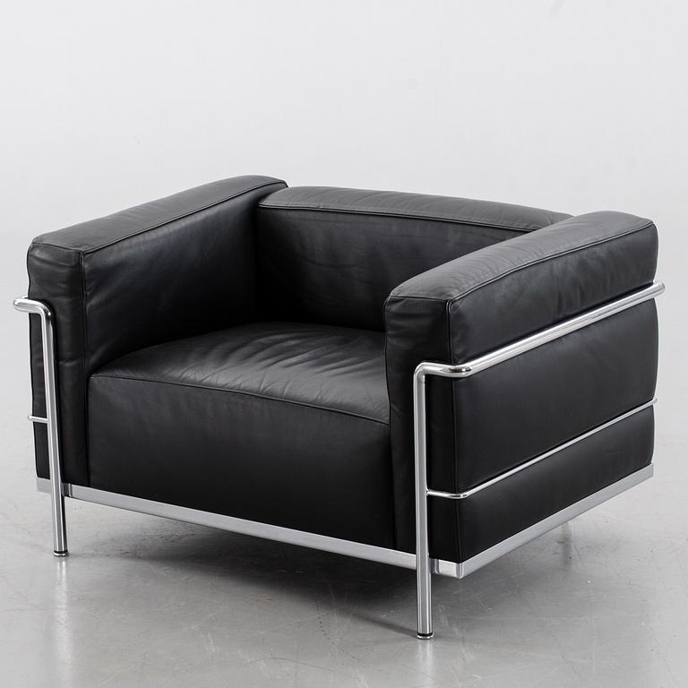 FÅTÖLJ, "LC 3", Cassina.