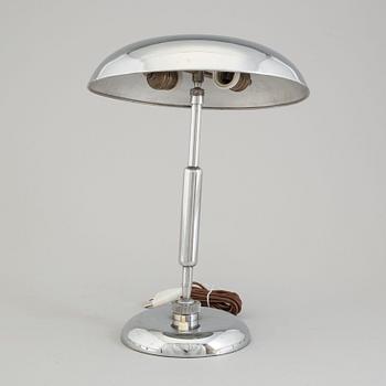 a mid 20th century table lamp, possibly from Italy.